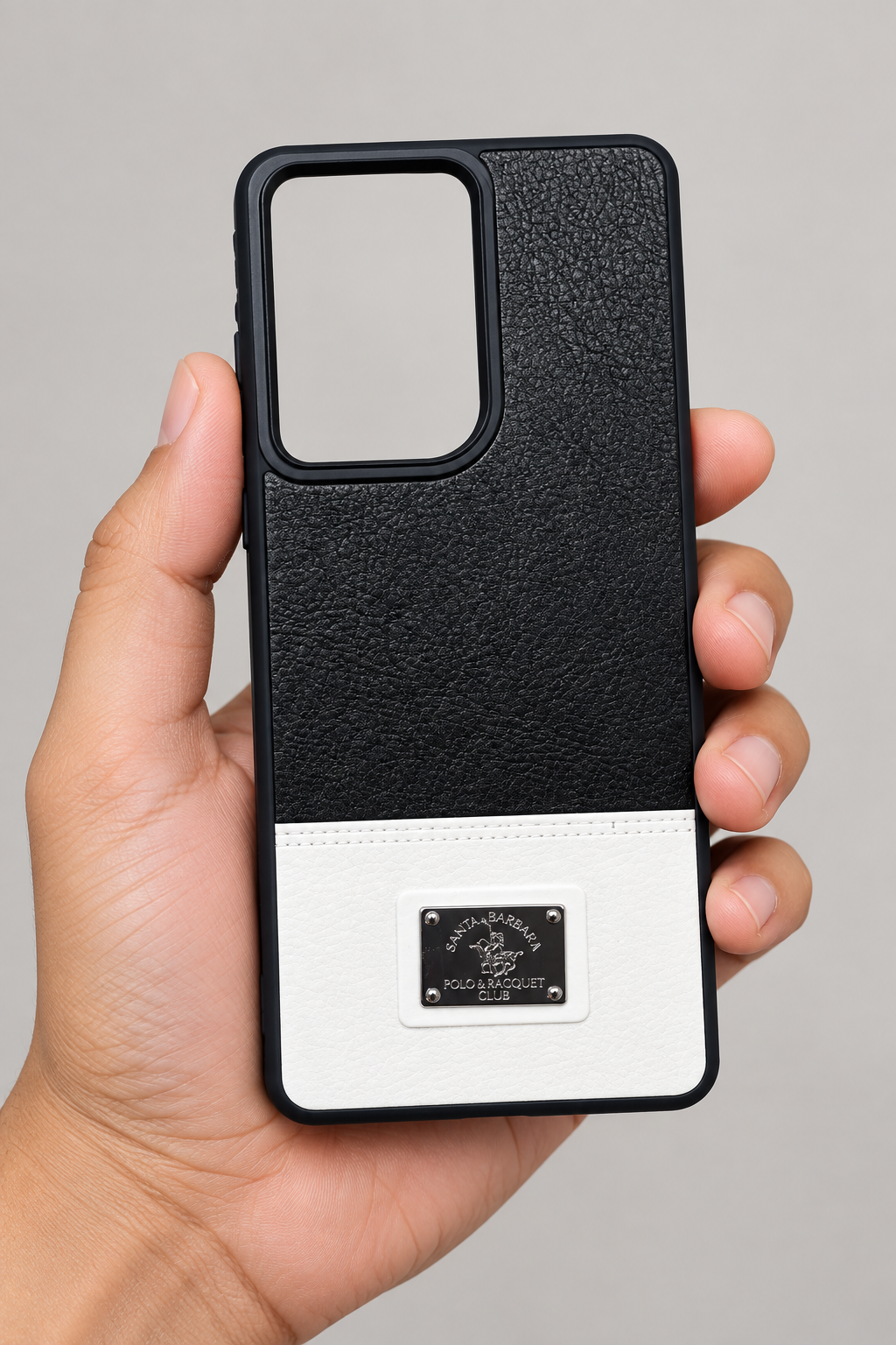Moto Edge 50 Fusion / G85 / G96 Two-Tone Leather-Texture Back Case