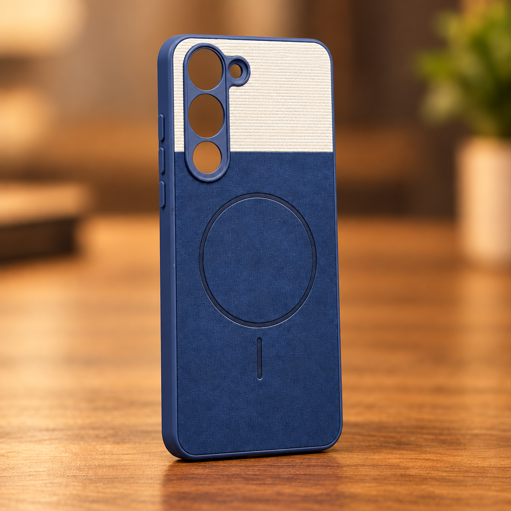 Vivo Y04 / Y19e / Y29s Two-Tone Magnetic Ring Back Case