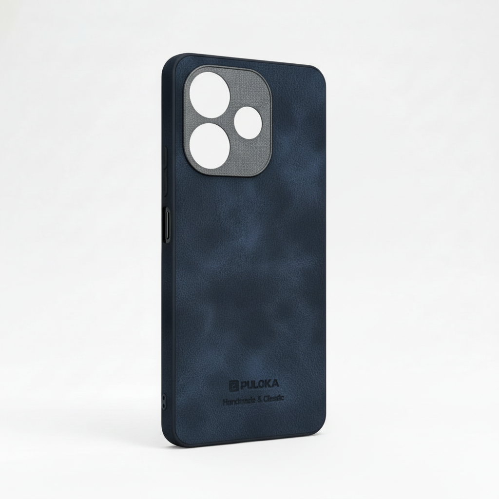 OPPO A5 Pro PULOKA PU Leather Textured Back Cover