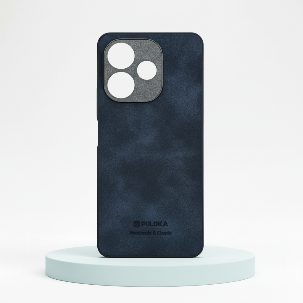 OPPO A5 Pro PULOKA PU Leather Textured Back Cover