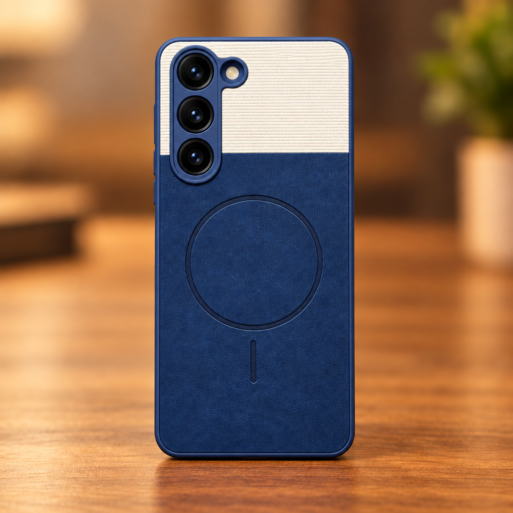 Vivo Y04 / Y19e / Y29s Two-Tone Magnetic Ring Back Case