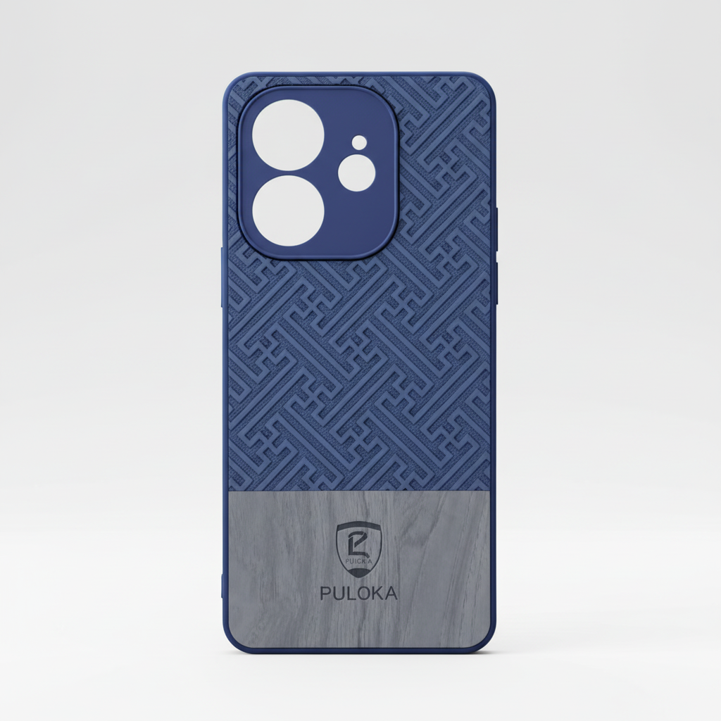 OPPO A3x PULOKA Geometric Pattern Back Cover