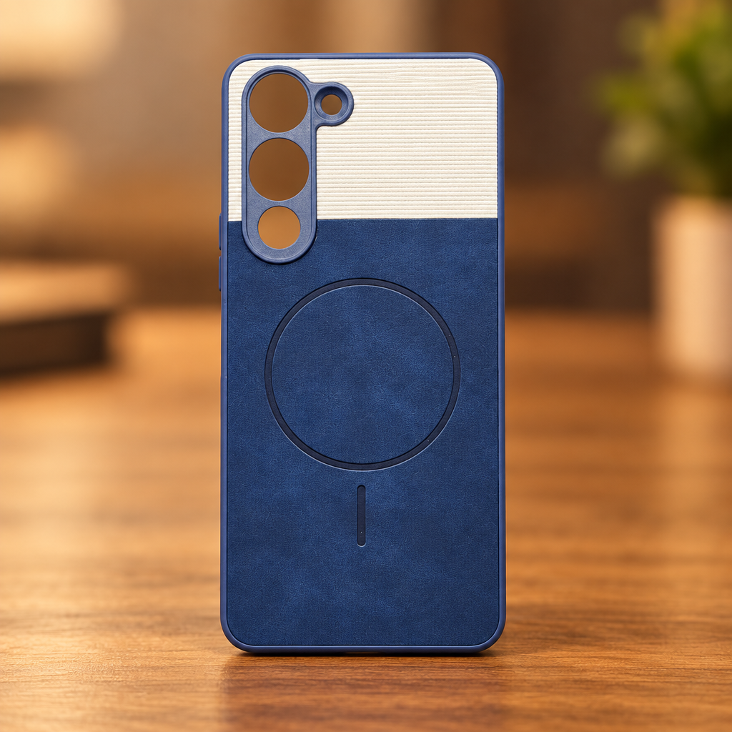 Vivo Y04 / Y19e / Y29s Two-Tone Magnetic Ring Back Case