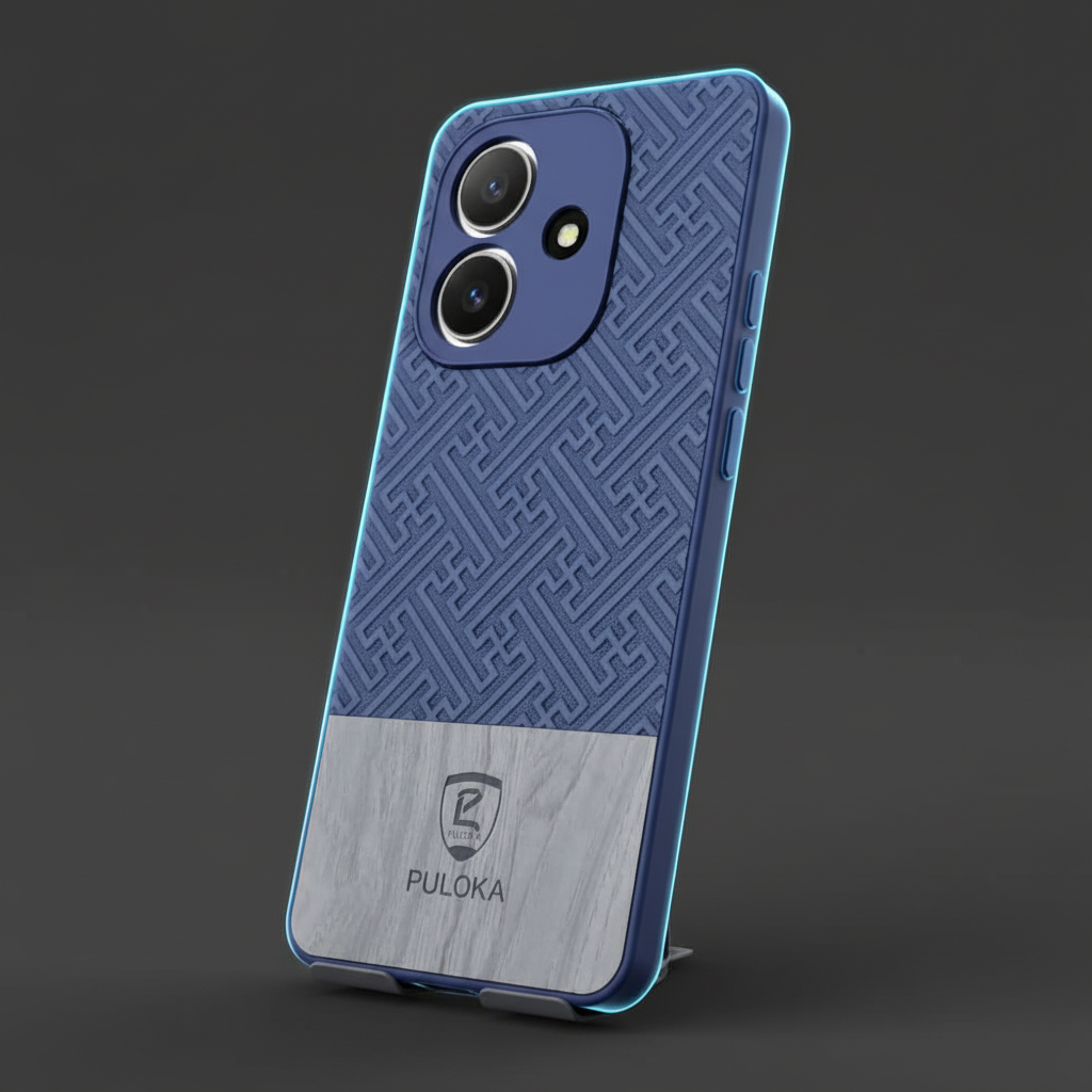 OPPO A3x PULOKA Geometric Pattern Back Cover