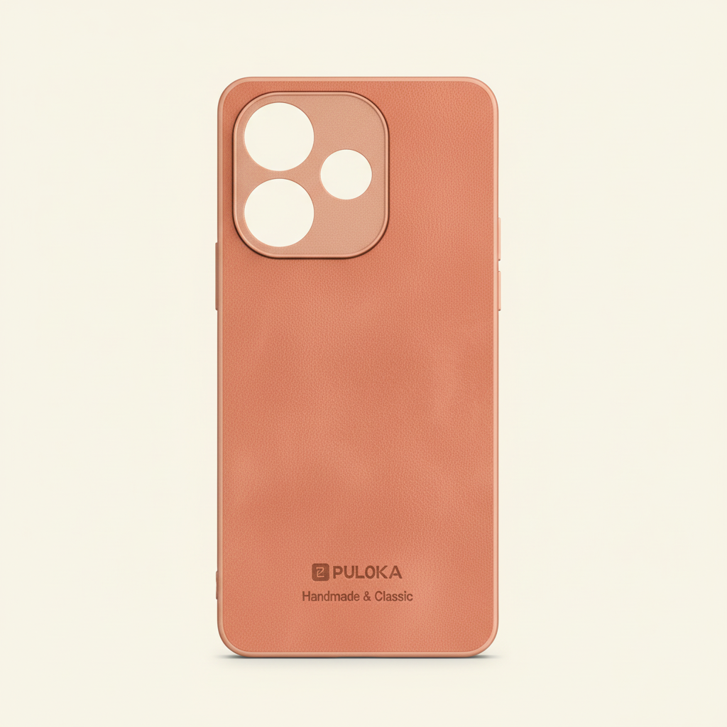 OPPO A5 Pro PULOKA PU Leather Textured Back Cover
