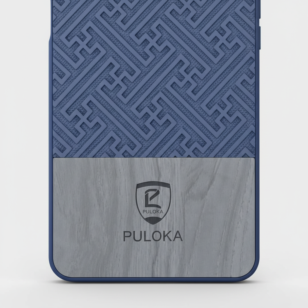 OPPO A3x PULOKA Geometric Pattern Back Cover