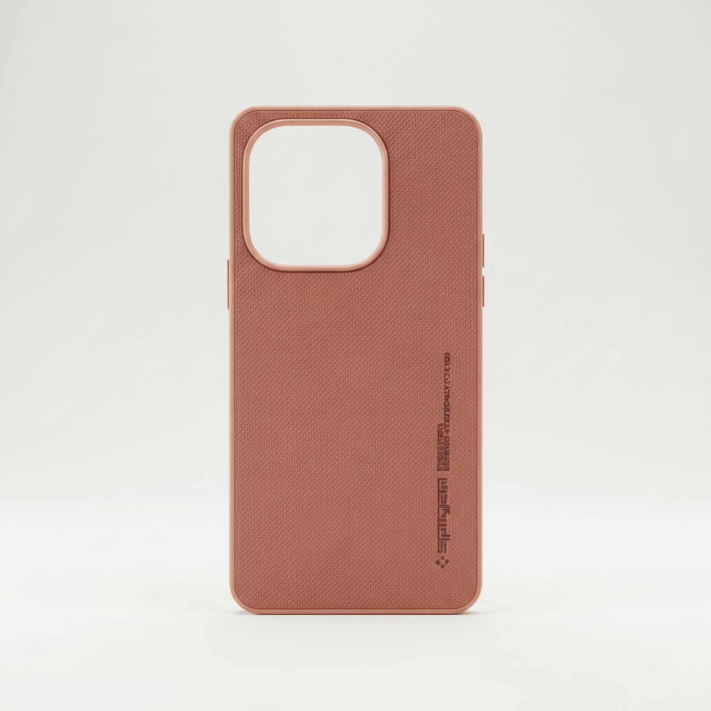 OPPO A3x SPIGEN Textured Back Cover - Rose, Beige & Black