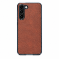Samsung Galaxy S23 Leather-Texture Back Case