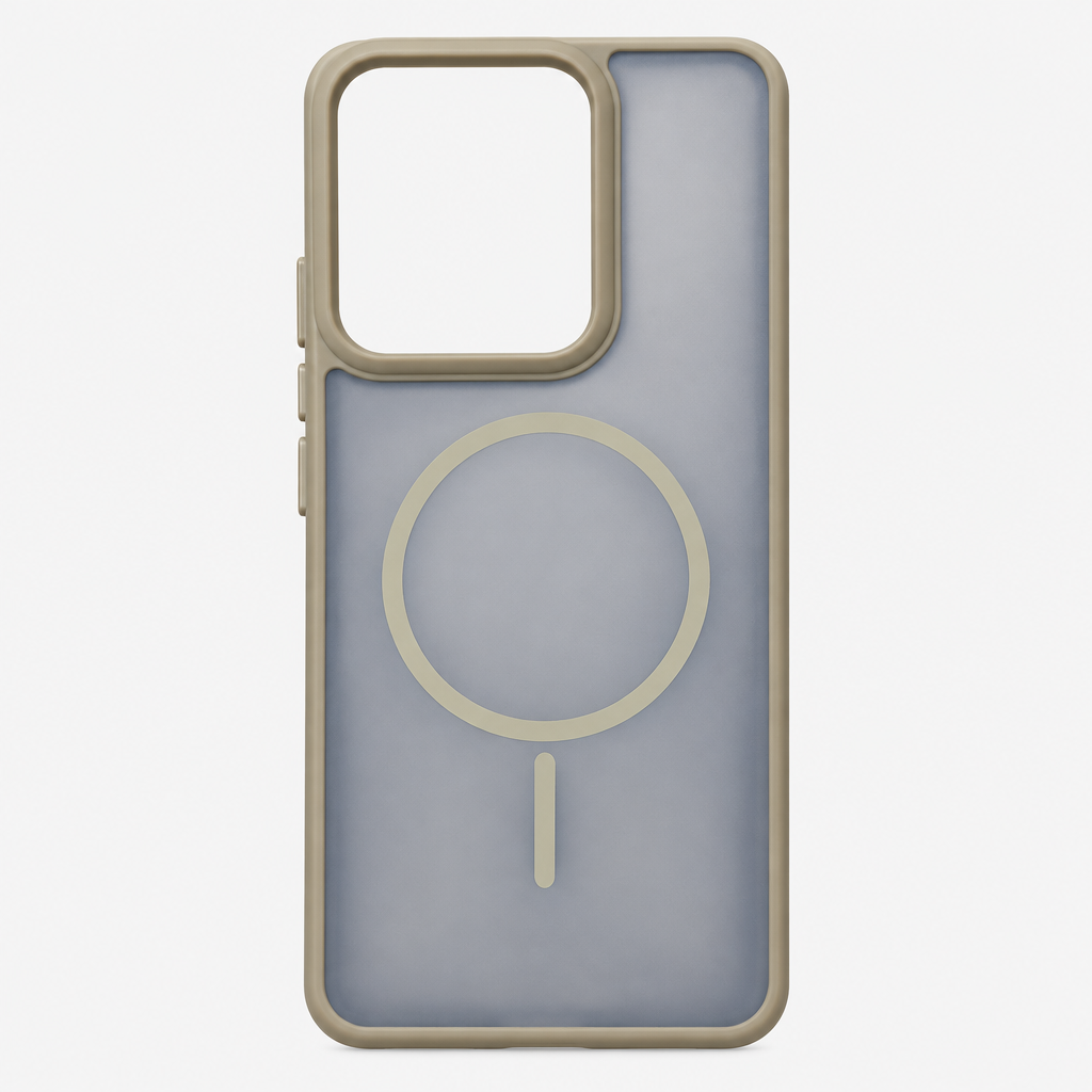 Realme 15 / Realme 15 Pro Smoky Transparent Ring Cover