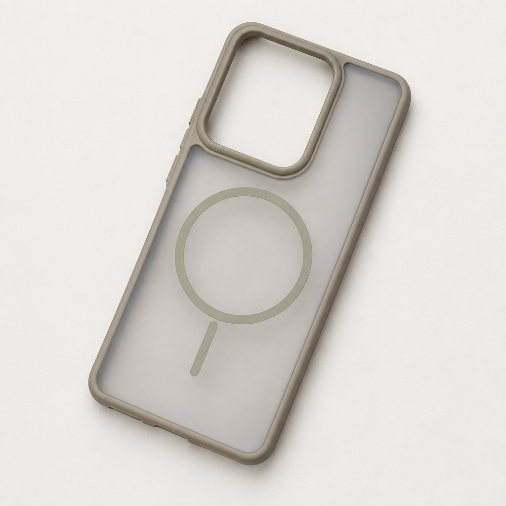 Realme 15 / Realme 15 Pro Smoky Transparent Ring Cover