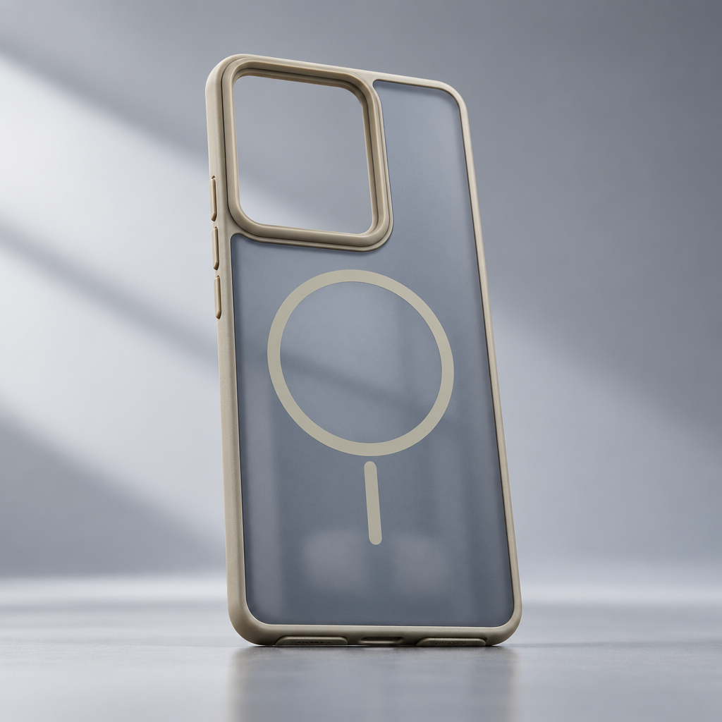 Realme 15 / Realme 15 Pro Smoky Transparent Ring Cover