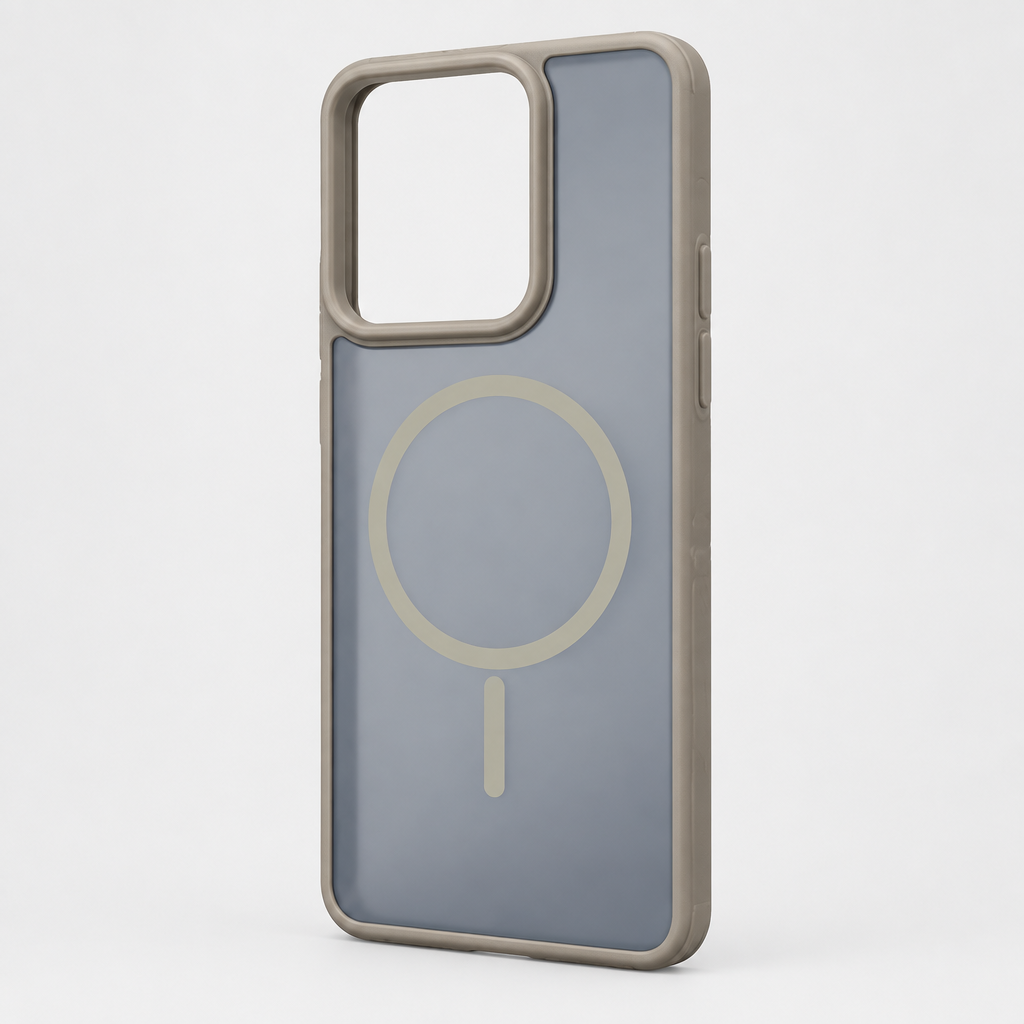 Realme 15 / Realme 15 Pro Smoky Transparent Ring Cover