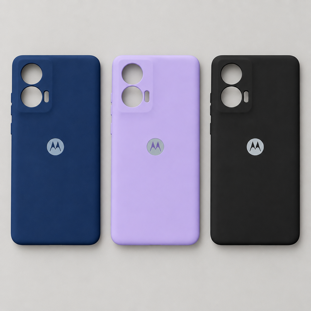 Moto Edge 50 Fusion / G85 / G96 Plain Silicone Back Case