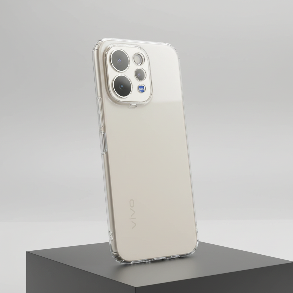 Vivo V70 & Vivo V70 Lite Transparent Hard Crystal Phone Case
