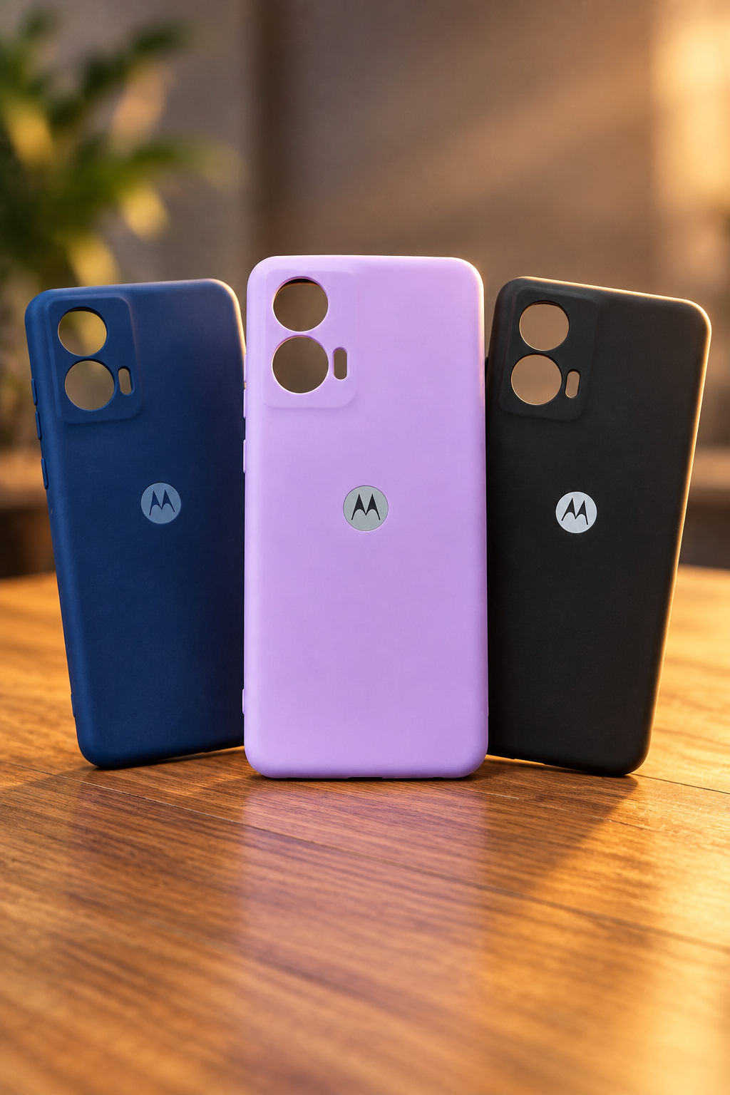 Moto Edge 50 Fusion / G85 / G96 Plain Silicone Back Case