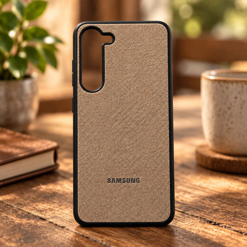 Samsung Galaxy S23 Fabric-Texture Back Case